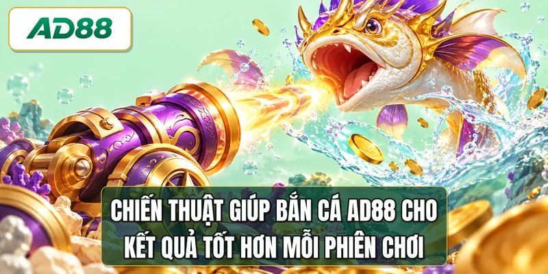 Chiến thuật giúp bắn cá AD88 cho kết quả tốt hơn mỗi phiên chơi