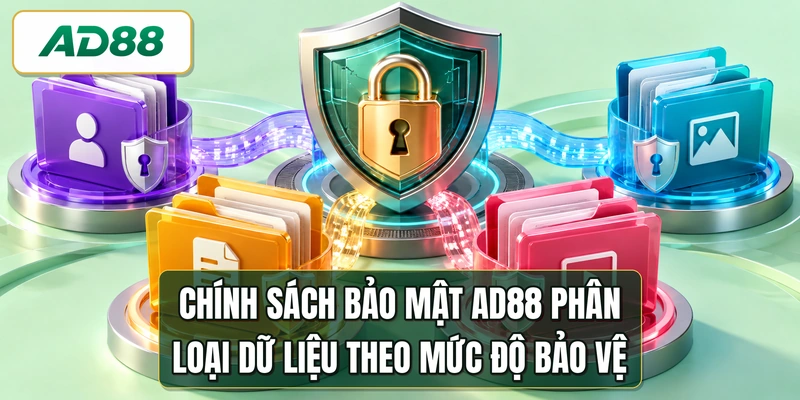 Chính sách bảo mật AD88 phân loại dữ liệu theo mức độ bảo vệ