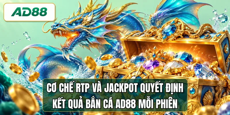 Cơ chế RTP và jackpot quyết định kết quả bắn cá AD88 mỗi phiên