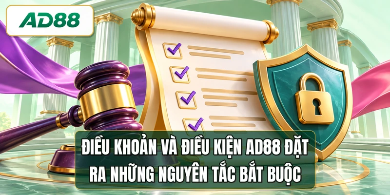 Điều khoản và điều kiện AD88 đặt ra những nguyên tắc bắt buộc