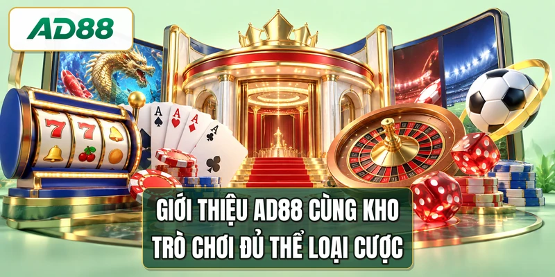 Giới thiệu AD88 cùng kho trò chơi đủ thể loại cược