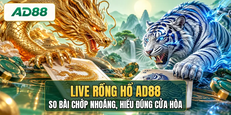 Live Rồng Hổ AD88 - So Bài Chớp Nhoáng, Hiểu Đúng Cửa Hòa